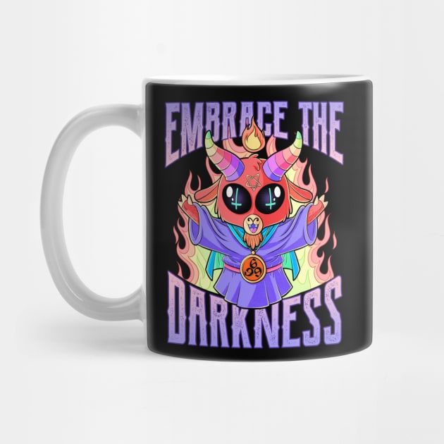 Cute chibi Satan Loves you. Embrace the Darkness 666% from Hell by Juandamurai